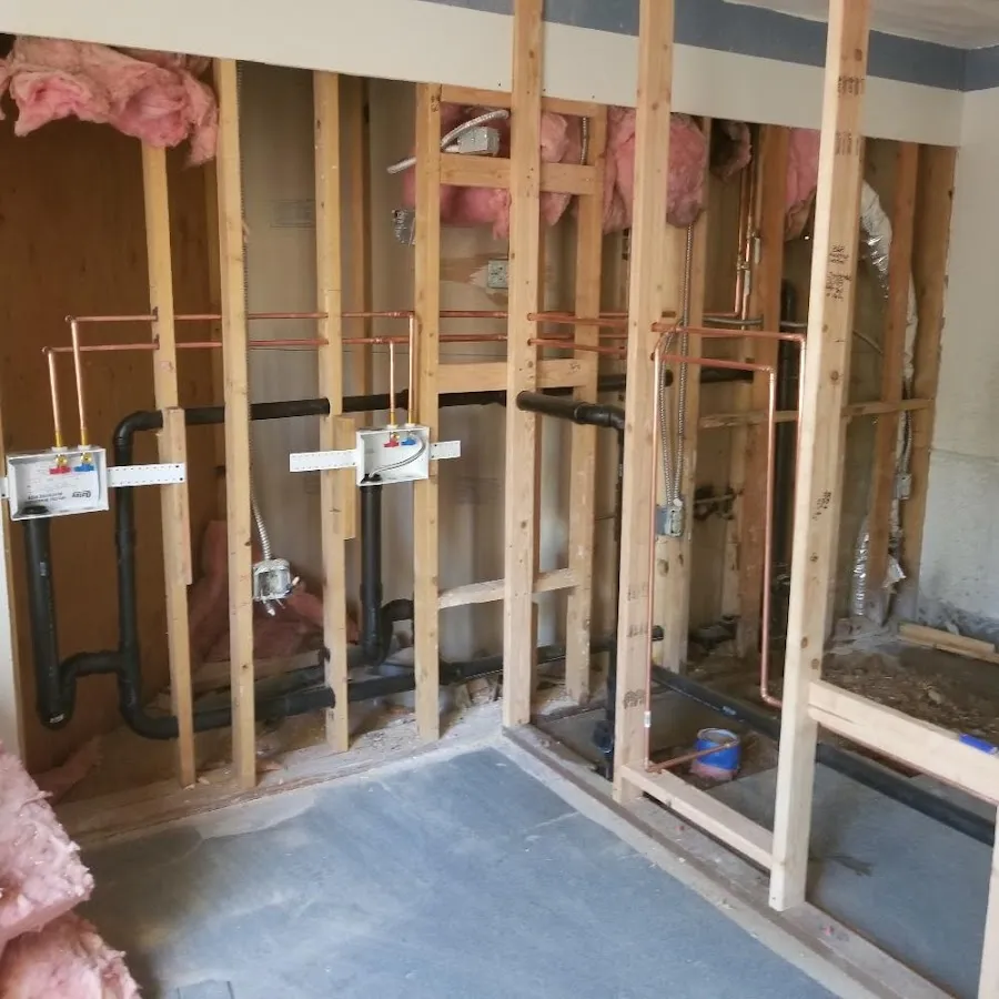 Copper pipe rough-in and plumbing installation in Casa de Oro-Mount Helix